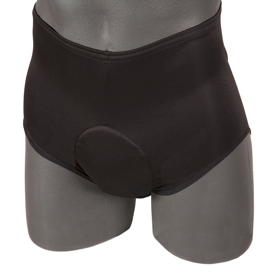MENS PADDED BRIEF | BLACK