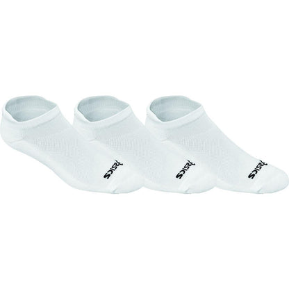Asics Cushion Low Cut 3-Pack Socks in White Color