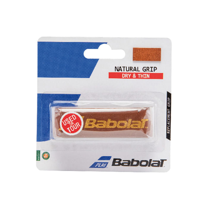 Babolat Leather Grip Tennis Grips in Brown Color