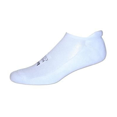 Balega Unisex Hidden Comfort No Show S Socks in White Color