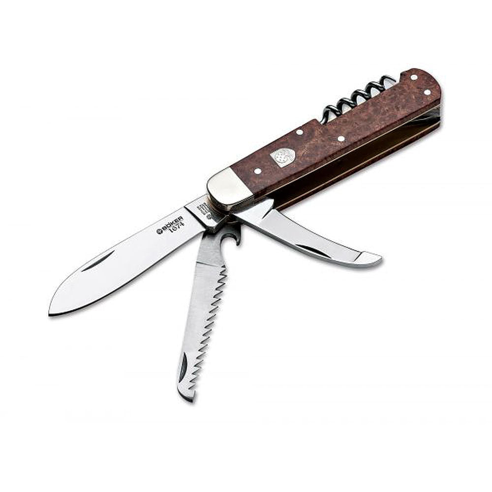 QUADRO 1674 AMBOINA WOOD | BROWN