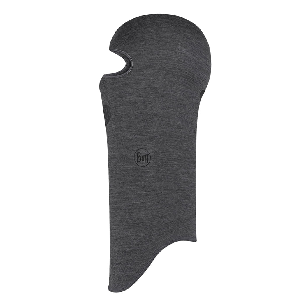 Buff Merino Wool Balaclava Hats in Grey Color