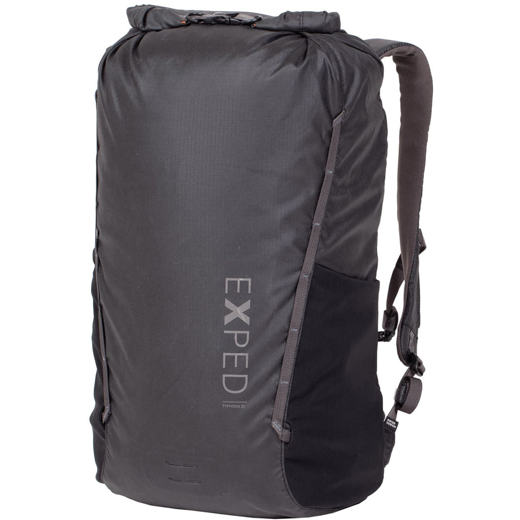 Exped Typhoon 25 Roll-Top Bags in Black Color
