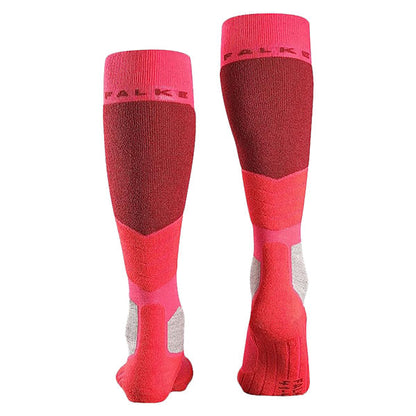 Falke Womens Sk2 Intermediate Sock in Red Color