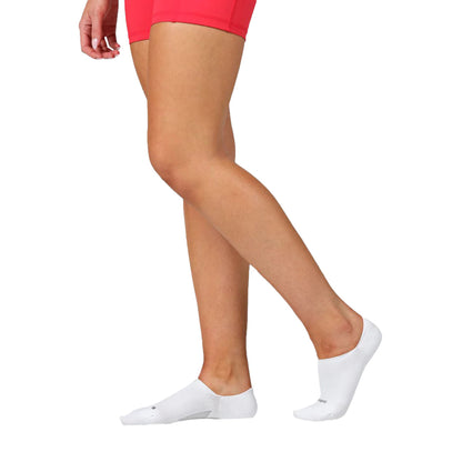 Feetures Unisex Elite Invisible Socks in White Color