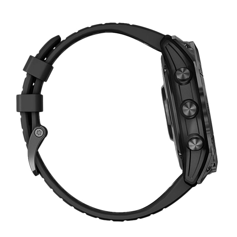 Garmin Unisex Fenix7X Pro Sphire Solr Smart Watches in Black Color