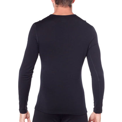M TECH LS CREWE | 001-BLACK