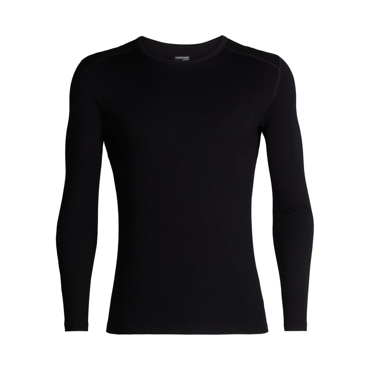 M TECH LS CREWE | 001-BLACK