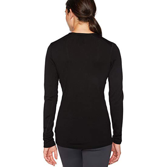 W TECH LS CREWE | 001-BLACK