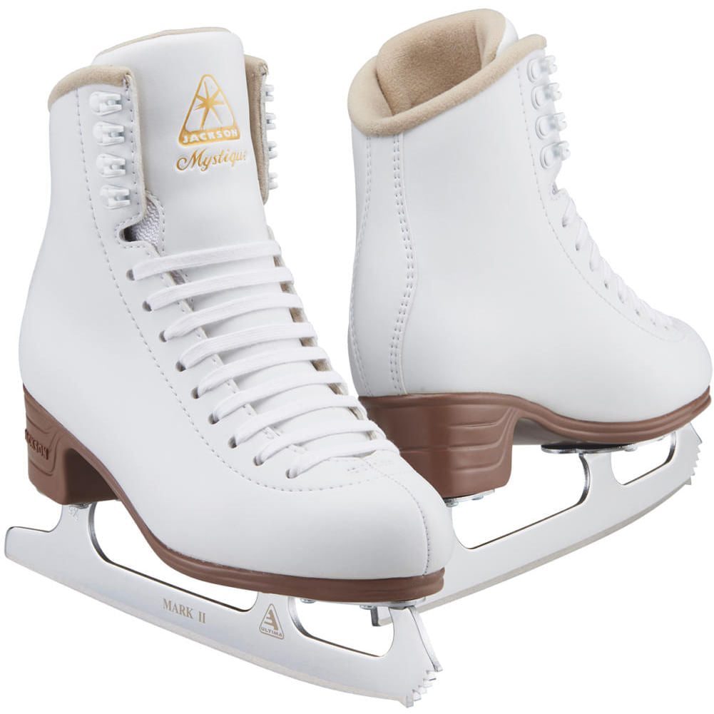 Jackson Skate Womens Ladies Mystique Skate Ice Skates in White Color