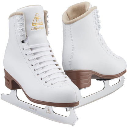Jackson Skate Womens Ladies Mystique Skate Ice Skates in White Color