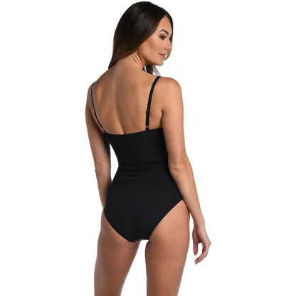 La Blanca Womens Ig Lingerie Mio Swimsuits in Black Color