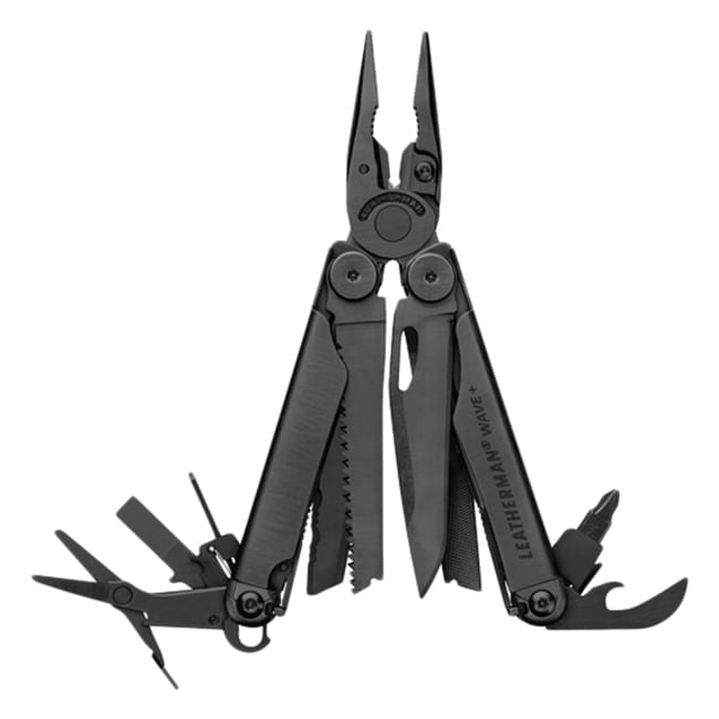 Leatherman Wave Plus Black Multi-Tools in Black Color