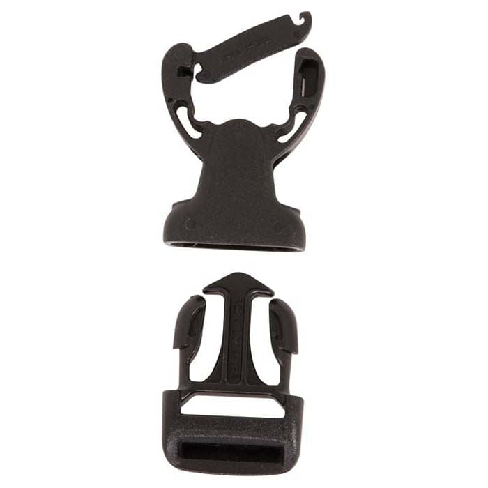 Liberty Mountain Quick Attach 3/4 Buckle Camping Accessories in Black Color