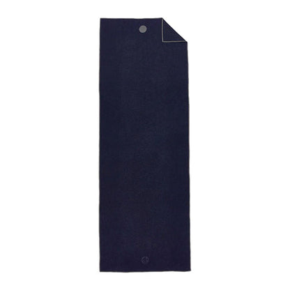 Manduka Yogitoes Skidless Towel Yoga Accessories in Blue Color