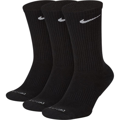 3PK DRIFIT CUSHION CREW | 010-BLACK
