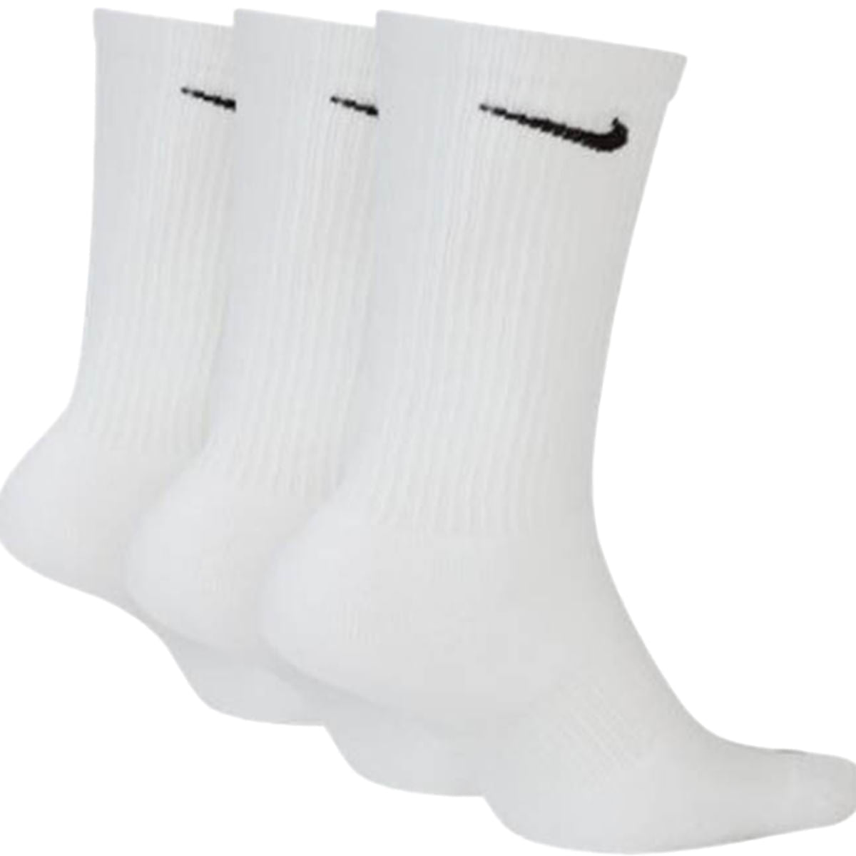 3PK DRIFIT CUSHION CREW | 100-WHITE