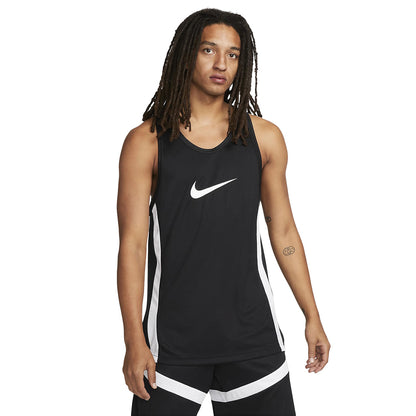 Nike Mens Icon Bsktbl Top Fan Apparel in Black Color
