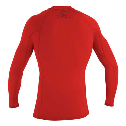 BASIC SKINS 50+ LS RASH | 020-RED
