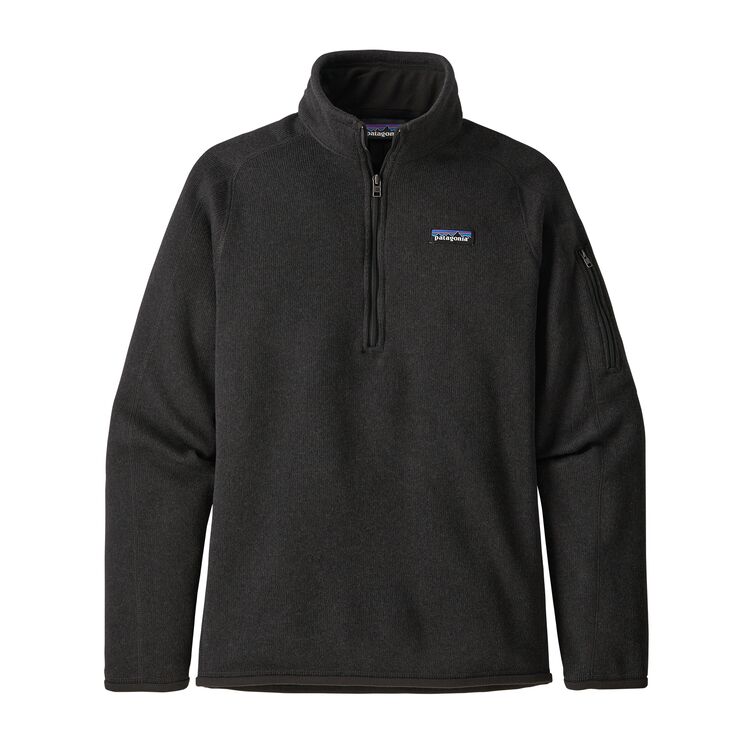 W'S BETTER SWEATER 1/4 Z | BLK-BLACK