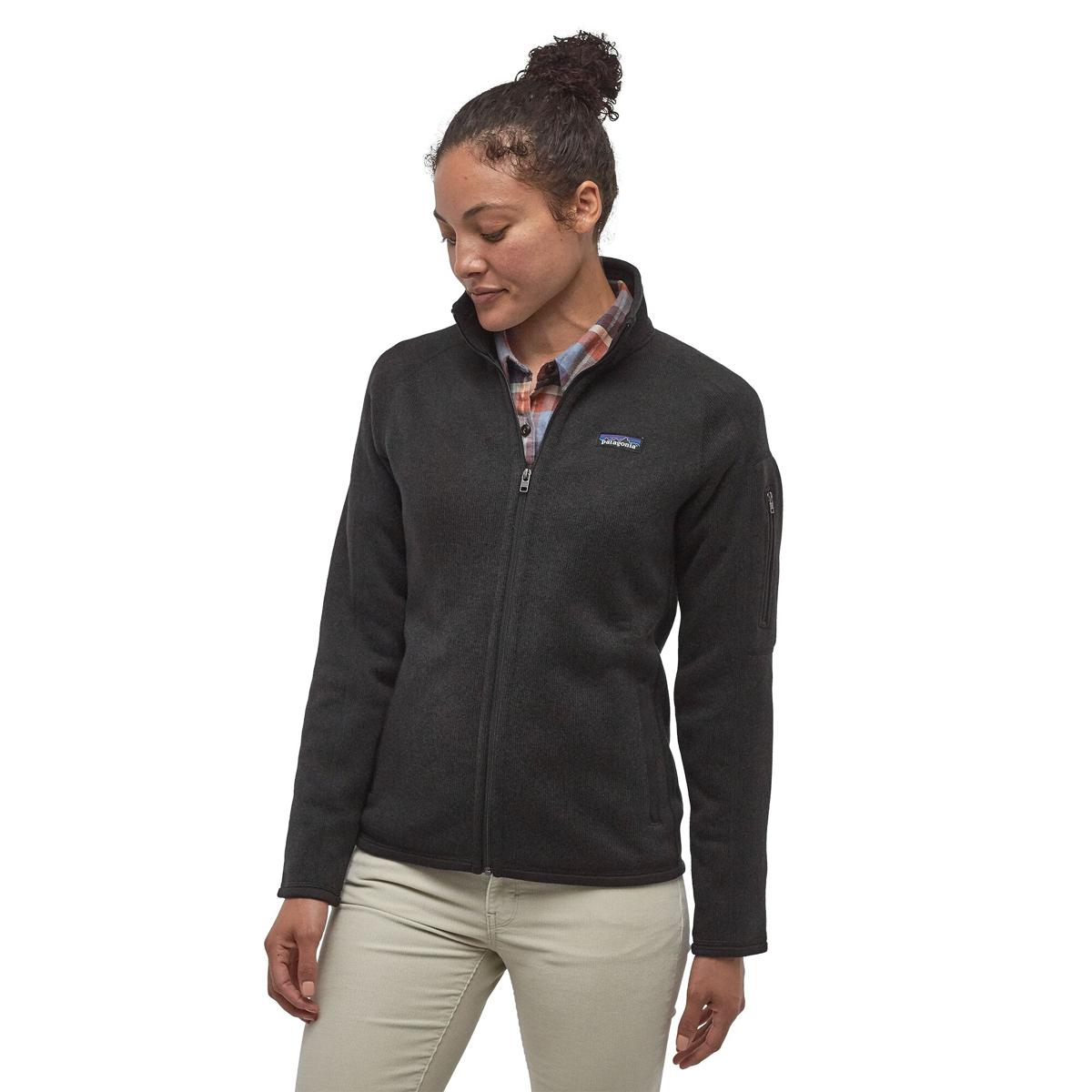 W'S BETTER SWEATER JKT | BLK-BLACK