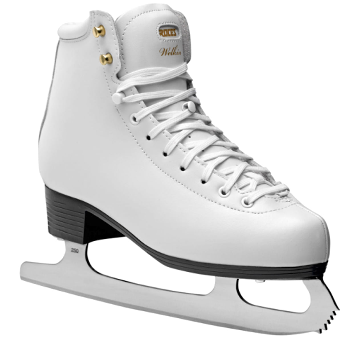 Roces Womens Welkin Figure Skate Ice Skates in White Color