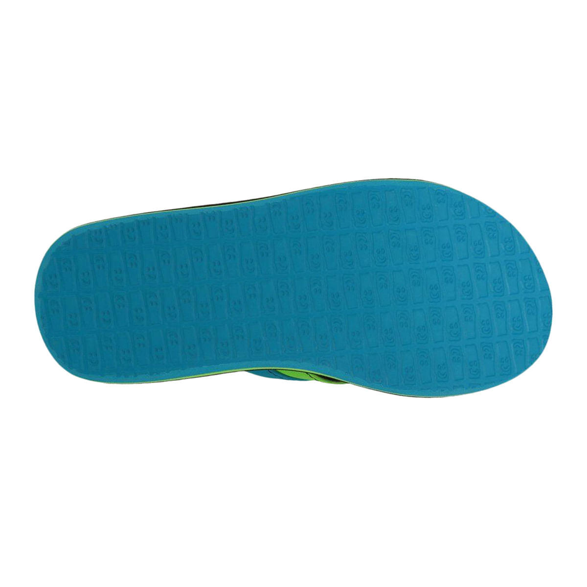 B ROOTBEER COZY FLIP FLO | OCEAN/LIME