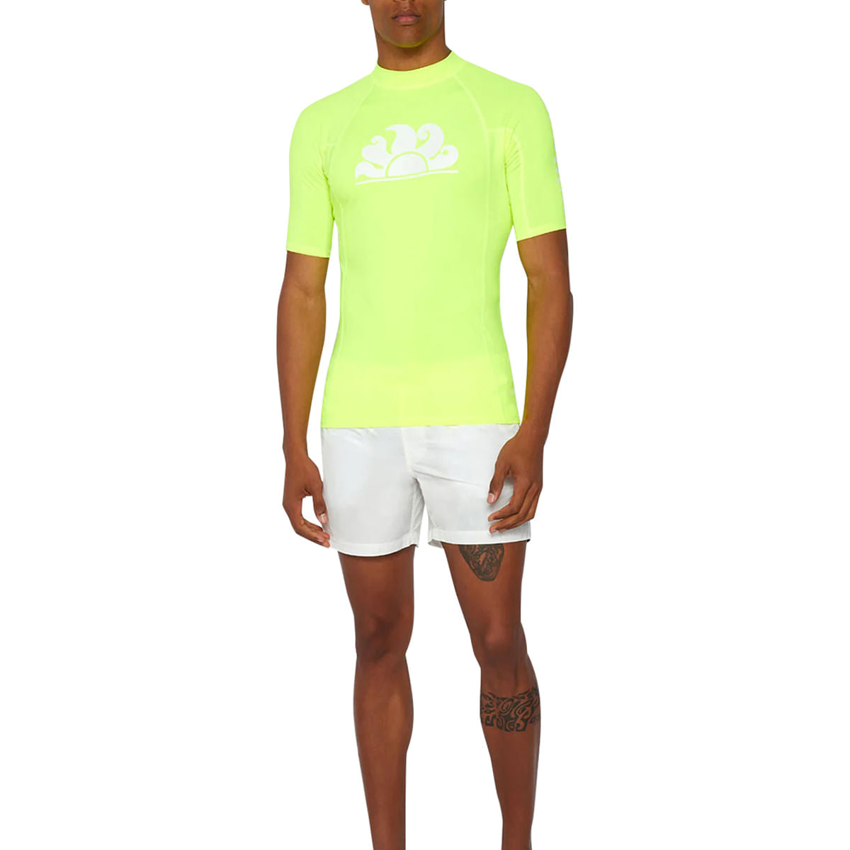 S/S RASHGUARD | 23001-YELL