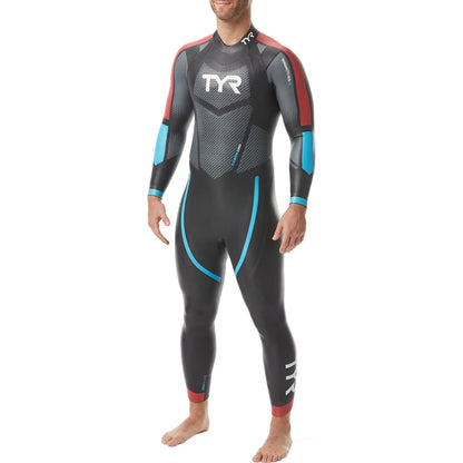 Tyr Mens Hurricane Cat 3 Wetsuit in Black Color