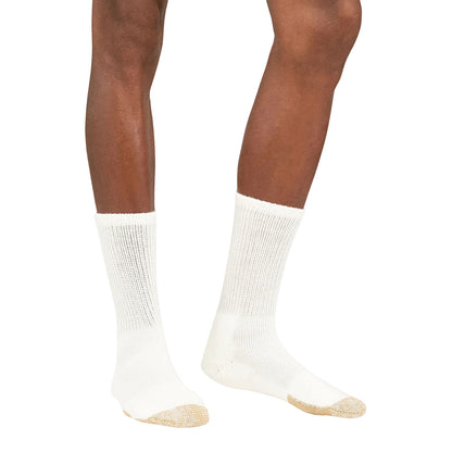 TENNIS CUSHION CREW SOCK | WHITE