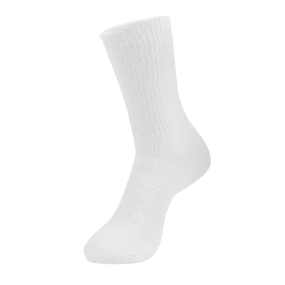 WALKING CUSHION CREW SOCK | WHITE