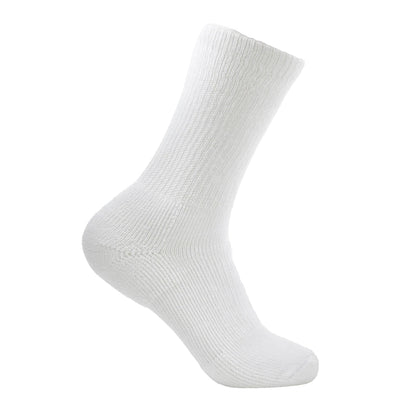 WALKING CUSHION CREW SOCK | WHITE