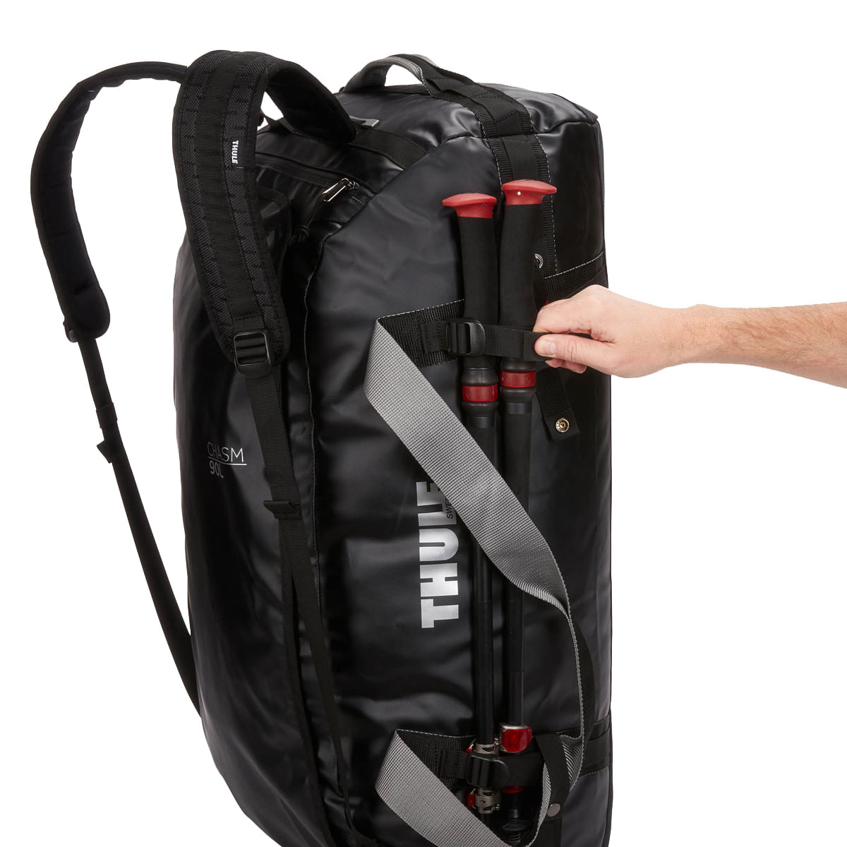 CHASM 90L DUFFEL | BLACK
