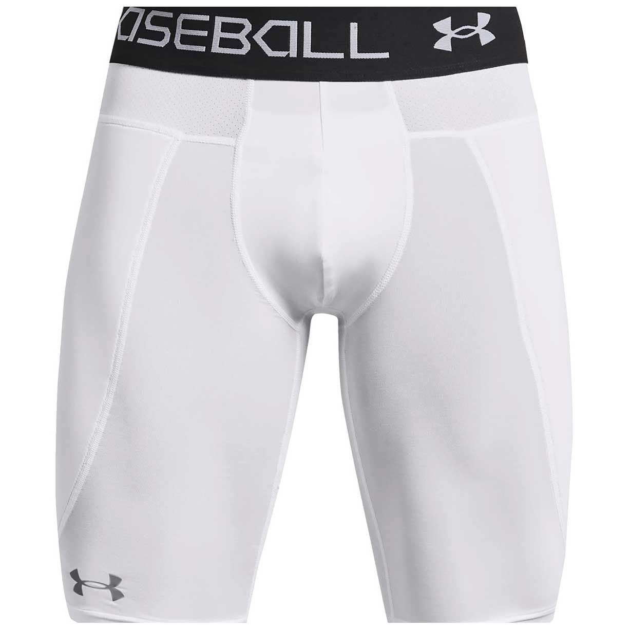 Under Armour Mens Utility Sliding Short 21 Shorts in White Color