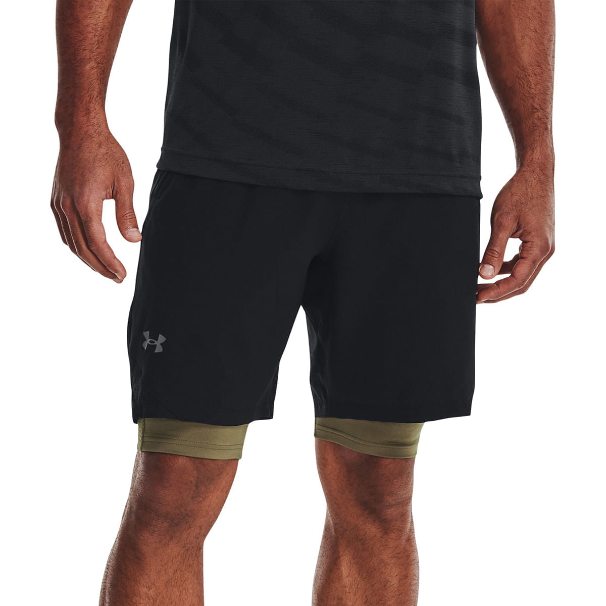 Under Armour Mens Vanish Woven Shorts in Black Color