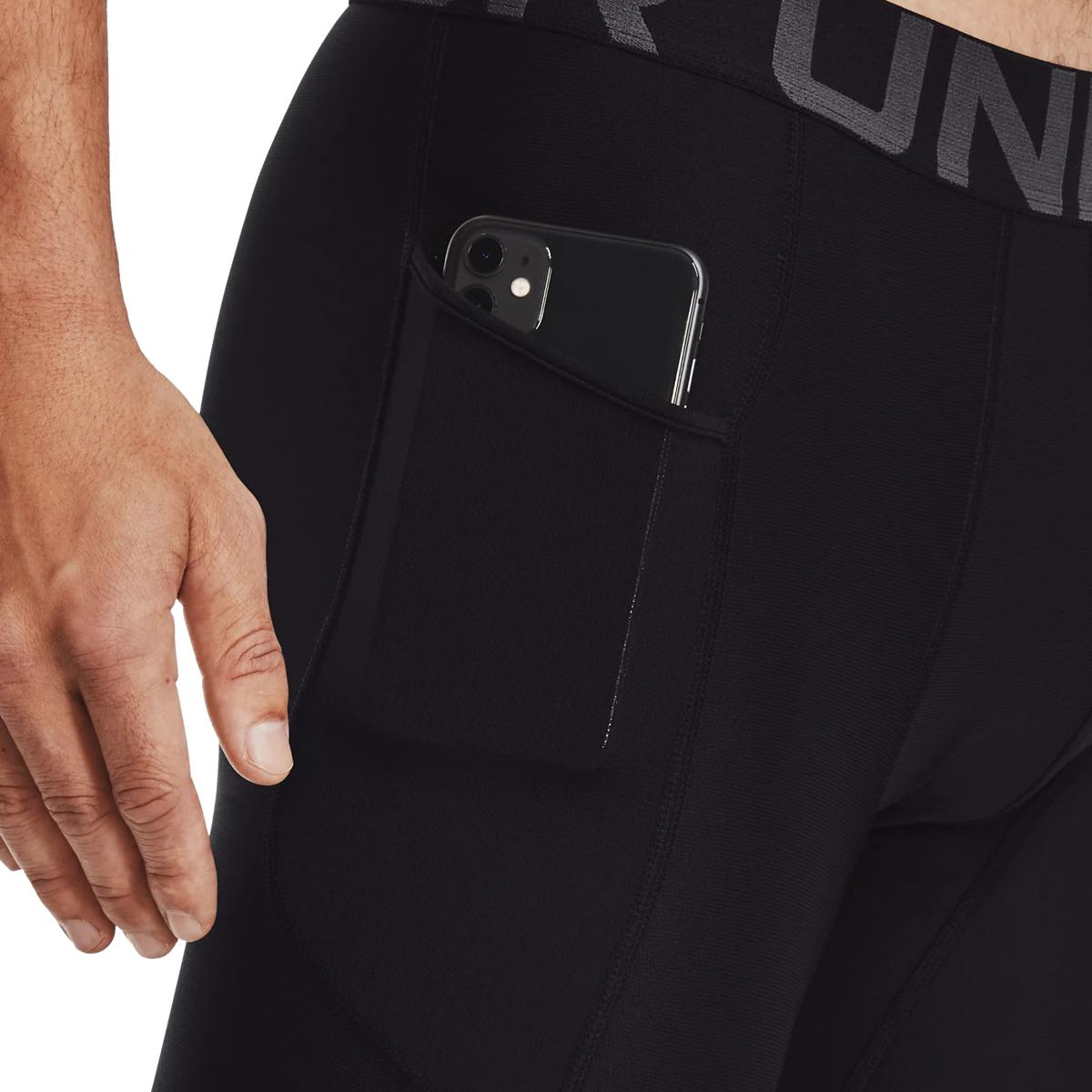 Under Armour Mens Hg Armour Legging Pants in Black Color