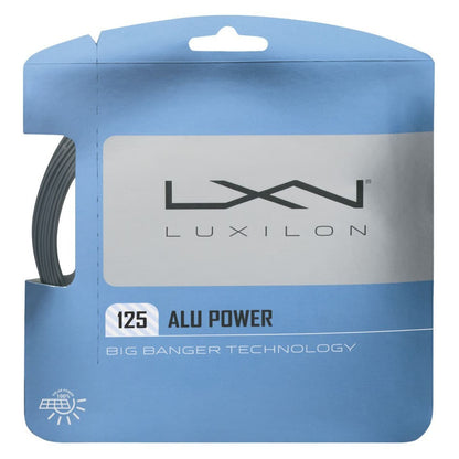 Wilson Alu Power 125 Silver Tennis Strings in No Color
