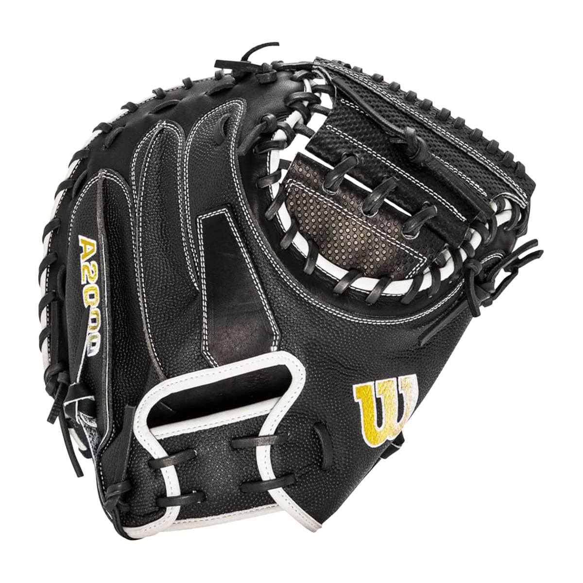 33.50 A2000 SPIN MITT | BLKWHT