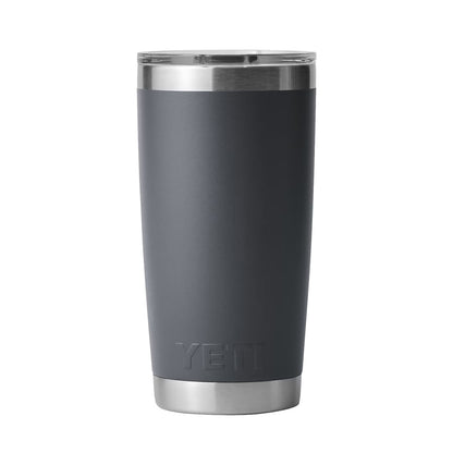 Yeti Rambler 20oz Tumbler Water Bottles in Grey Color