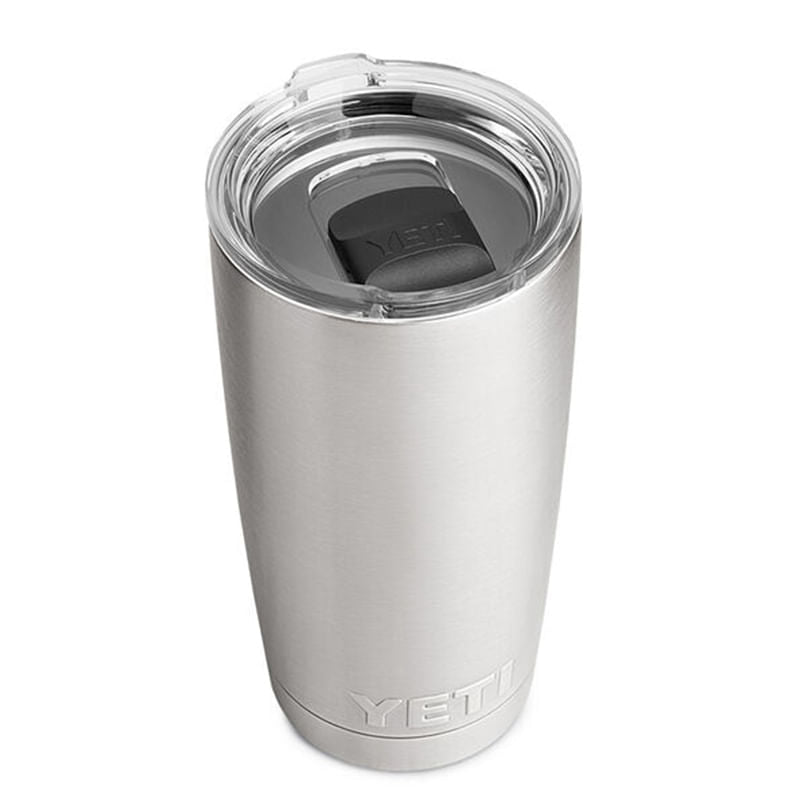 Yeti Rambler 20oz Tumbler Water Bottles in Grey Color