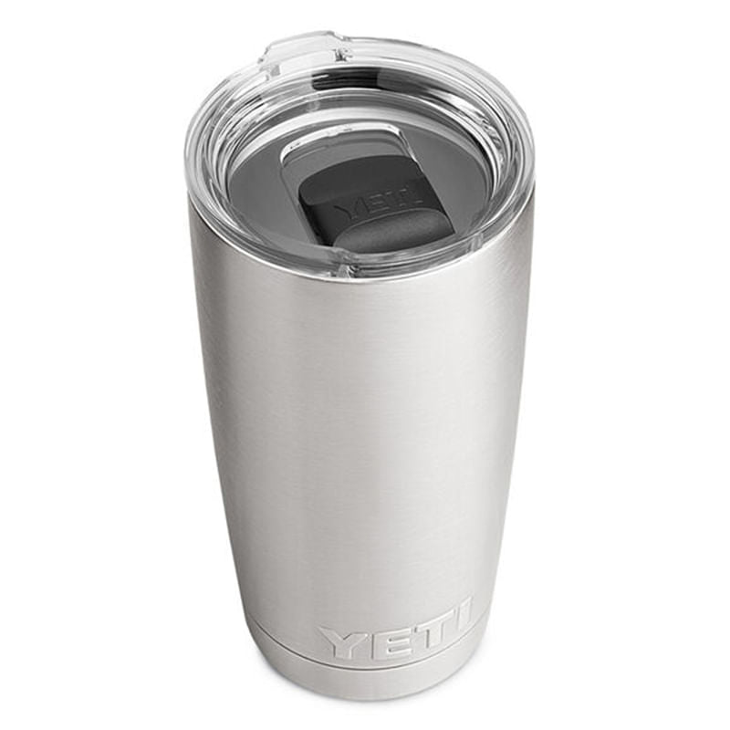 Yeti Rambler 20oz Tumbler Water Bottles in Grey Color