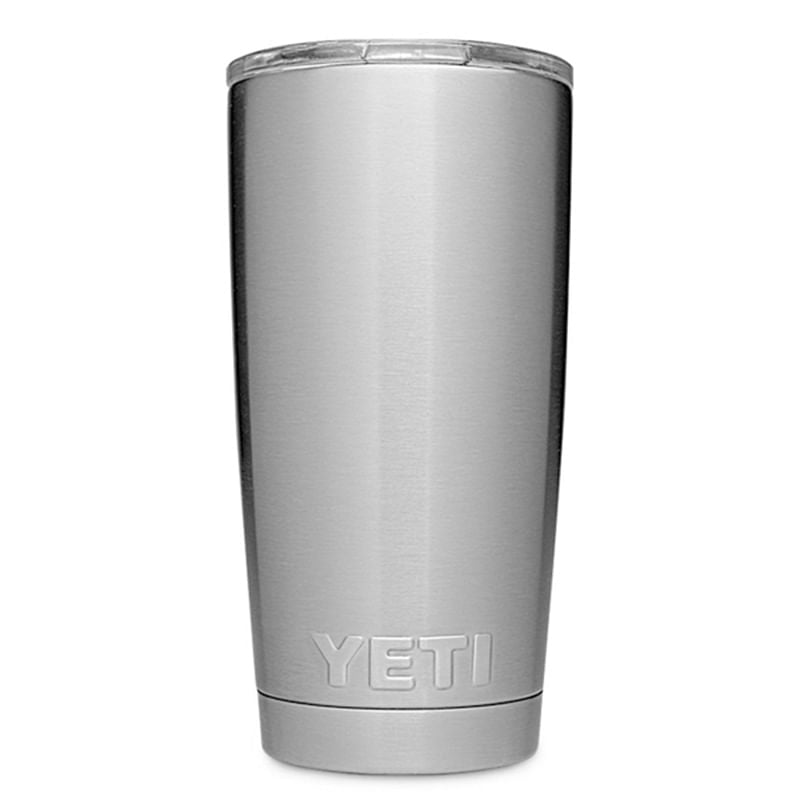 Yeti Rambler 20oz Tumbler Water Bottles in Grey Color
