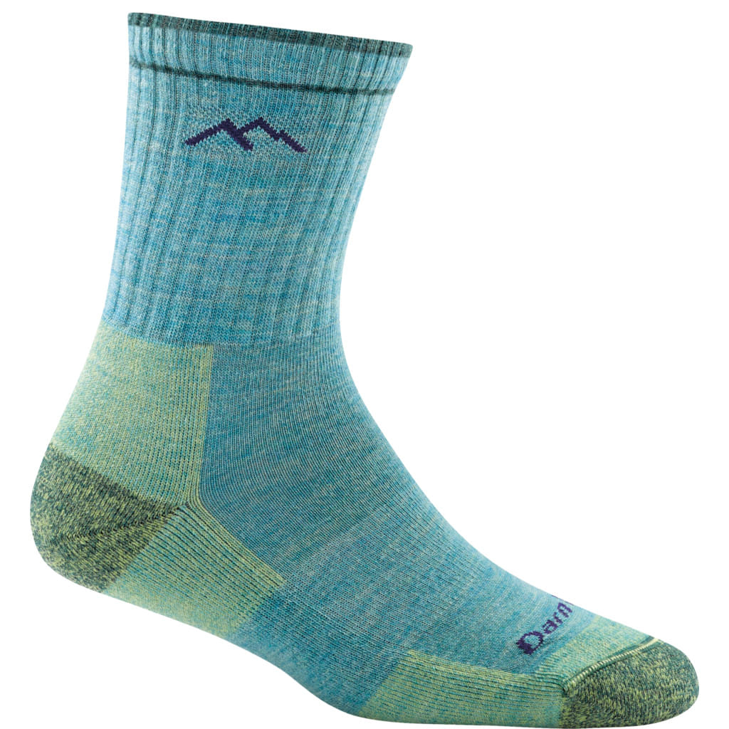 L HIKER MICRO CREW | AQUA HEATH