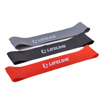 Lifeline Flat Band Loop Elastic Bands in No Color
