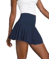 W MIDTOWN SKIRT | DBA-NAVY